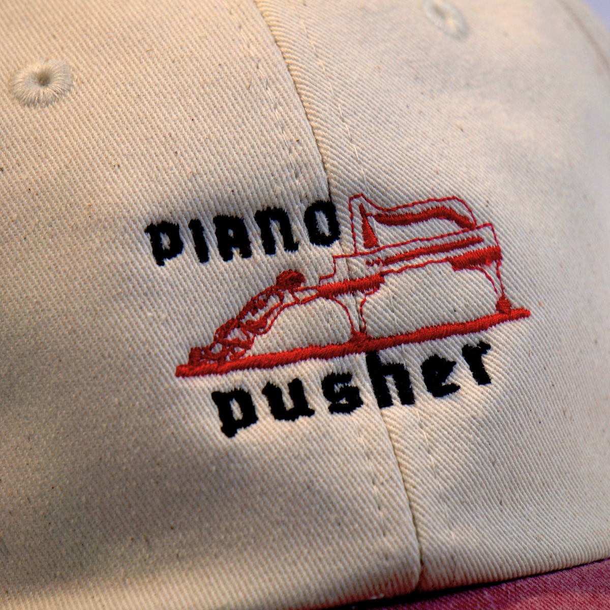Piano Pusher | Embroidered Dad Cap