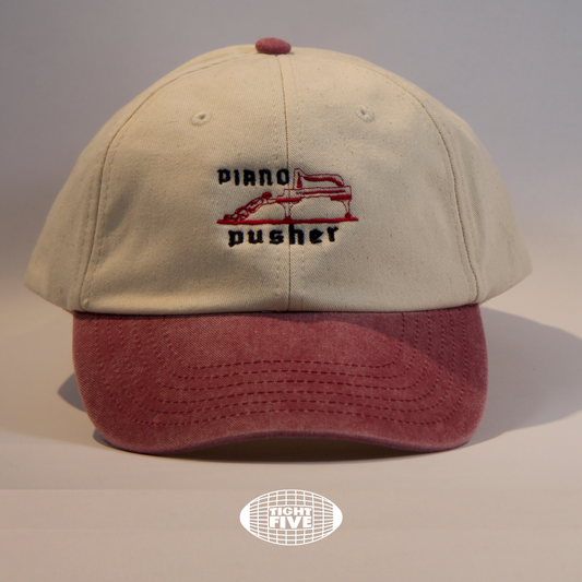 Piano Pusher | Embroidered Dad Cap