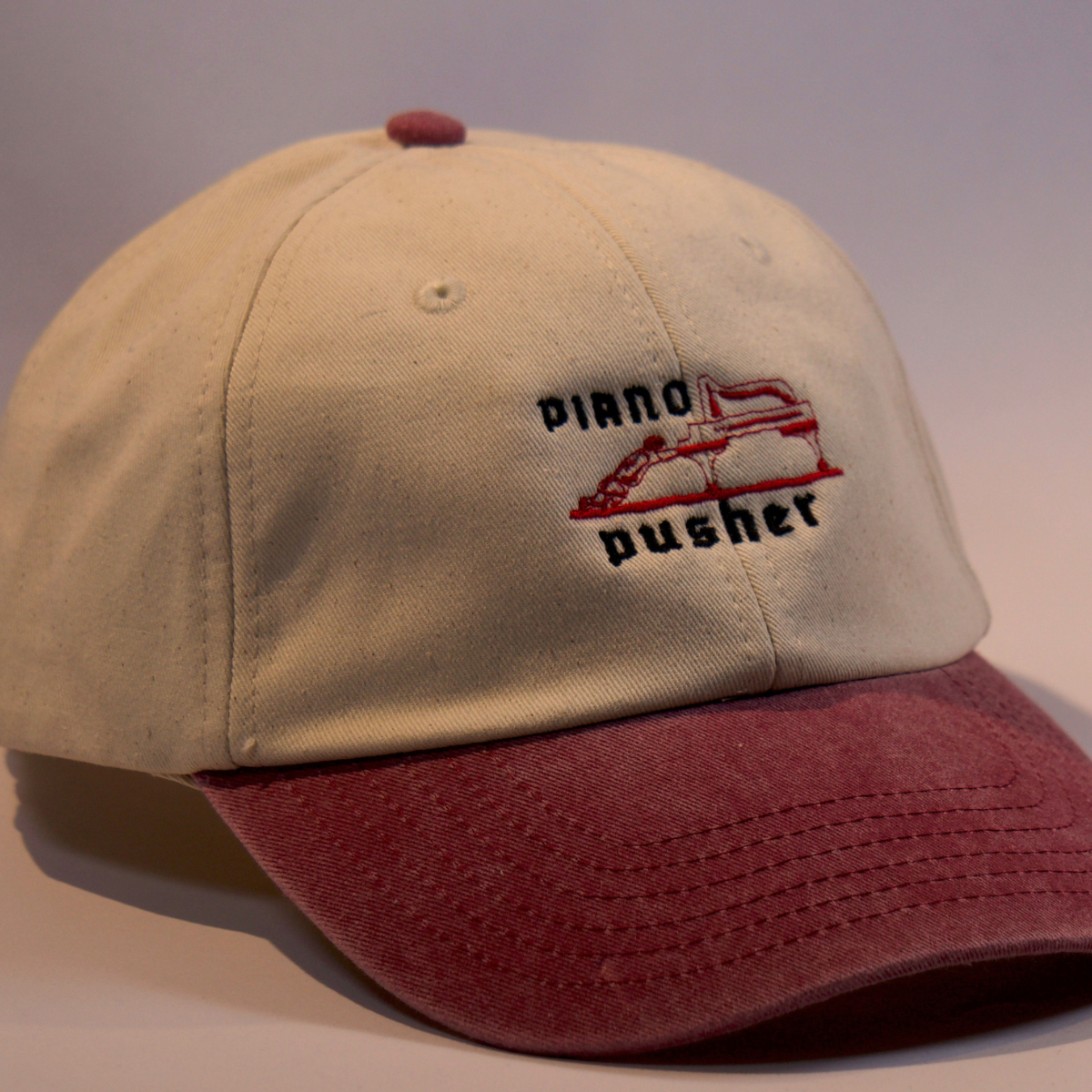 Piano Pusher | Embroidered Dad Cap
