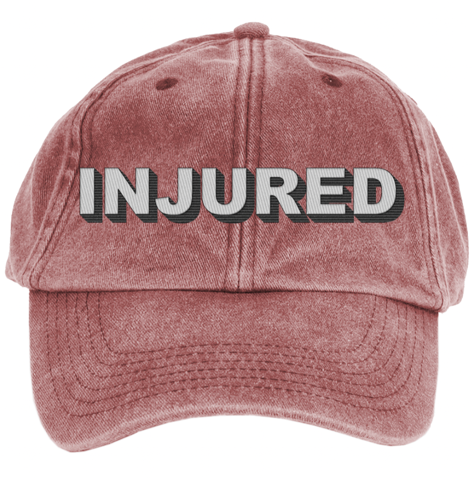 Injured | Embroidered Dad Cap
